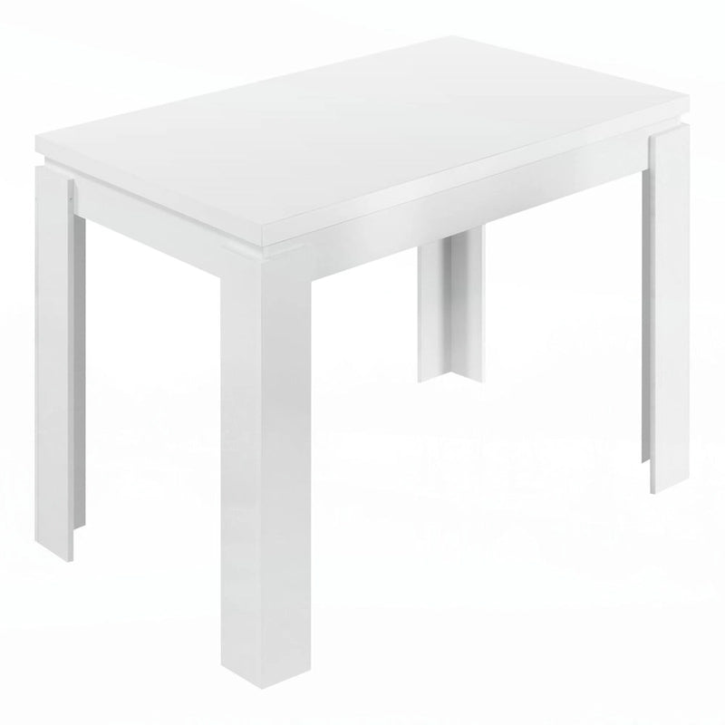 Table à manger, 60 Rectangulaire, Blanche