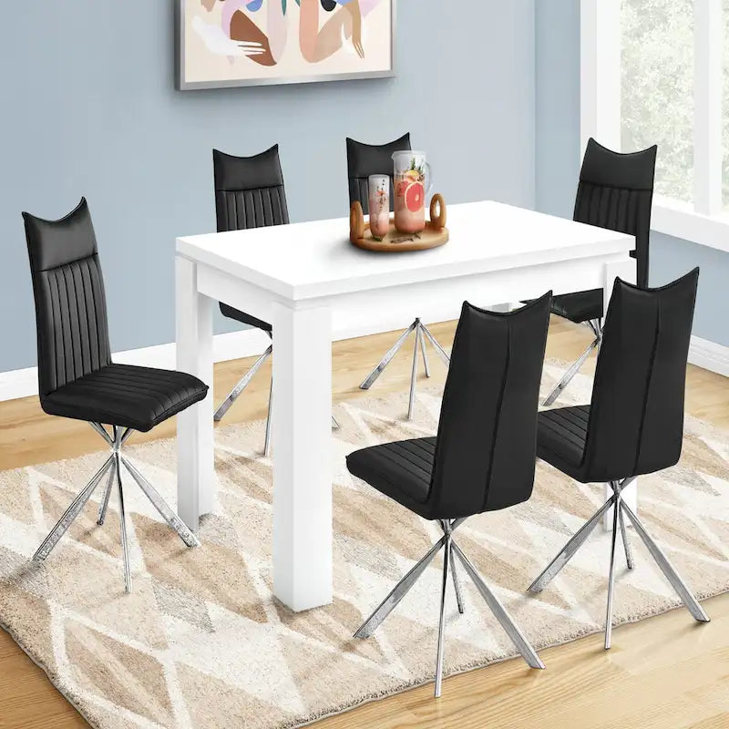 Table à manger, 60 Rectangulaire, Blanche