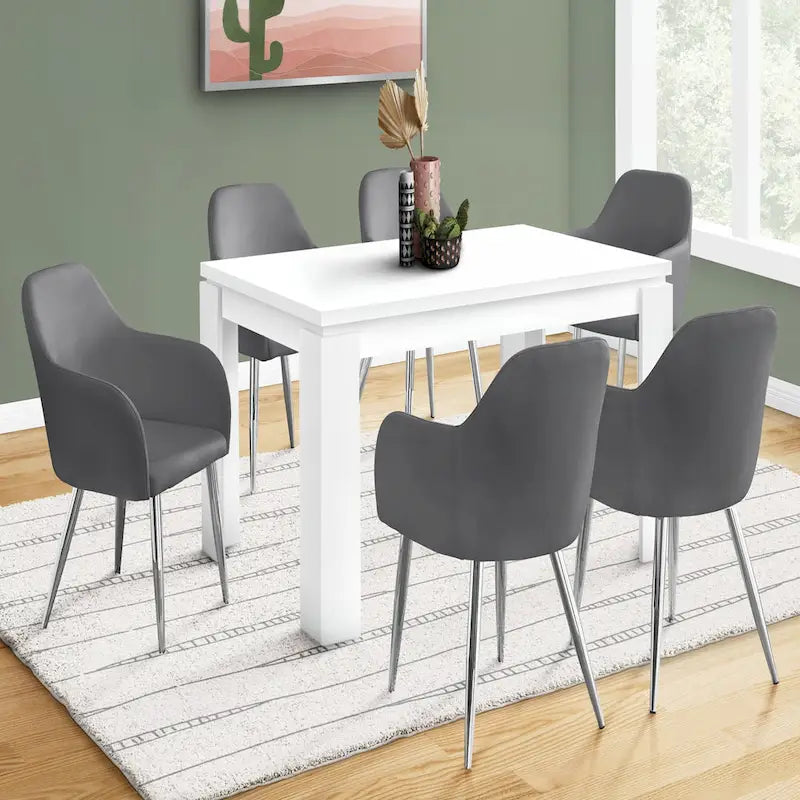 Table à manger, 60 Rectangulaire, Blanche