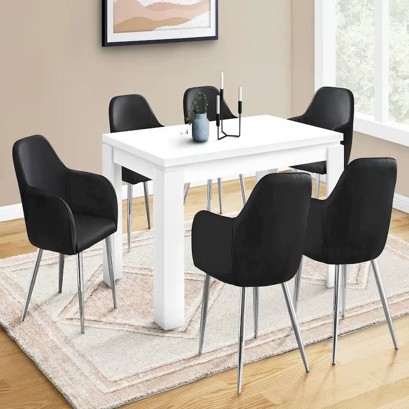 Table à manger, 60 Rectangulaire, Blanche