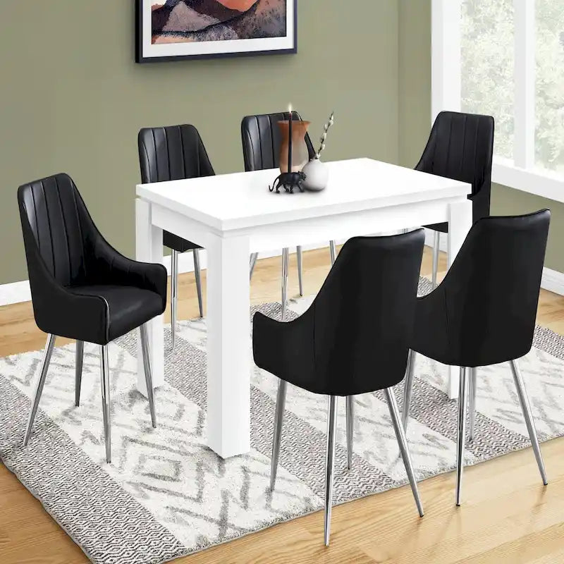 Table à manger, 60 Rectangulaire, Blanche