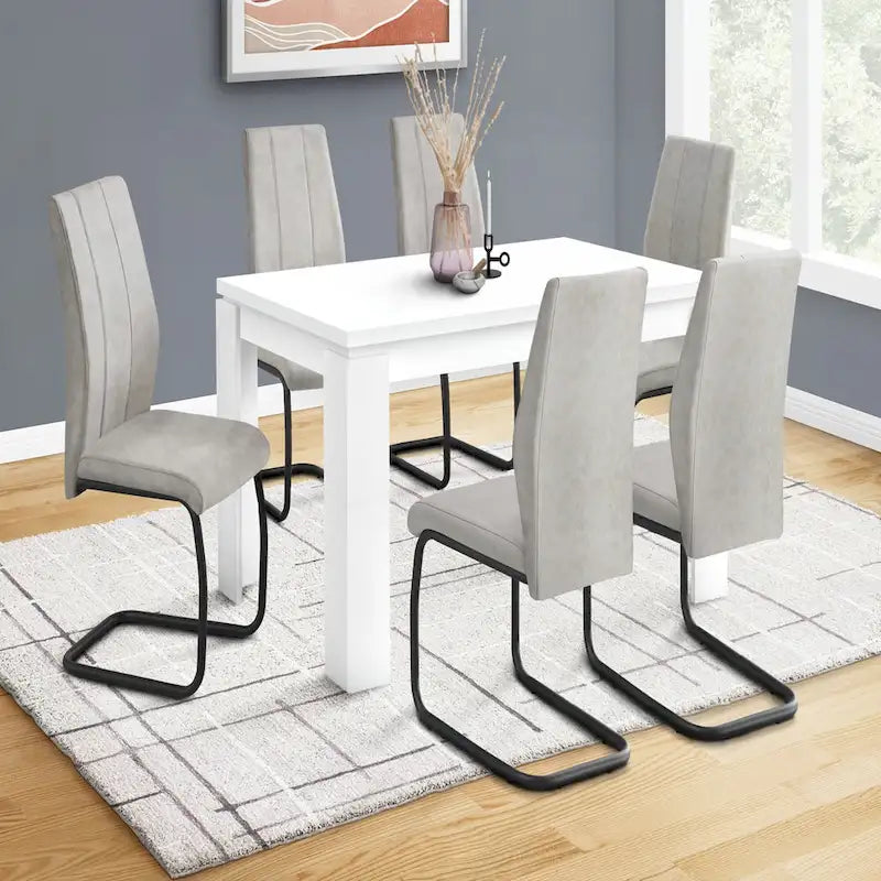 Table à manger, 60 Rectangulaire, Blanche