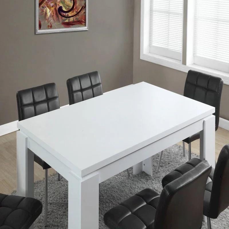 Table à manger, 60 Rectangulaire, Blanche