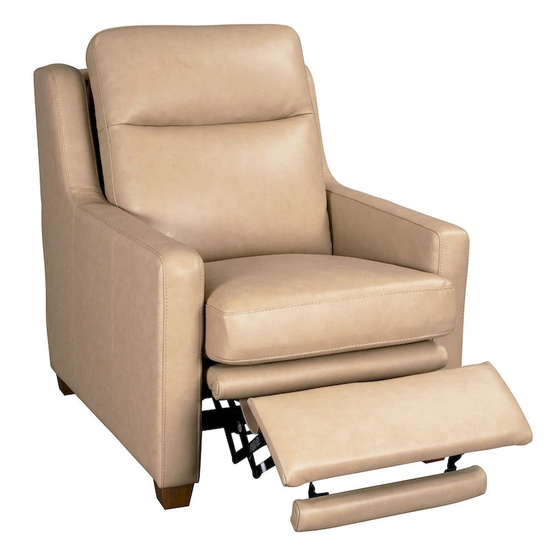 Canapé inclinable en cuir véritable 33 places, motorisation triple, zéro dégagement, avec ports USB et USB-C