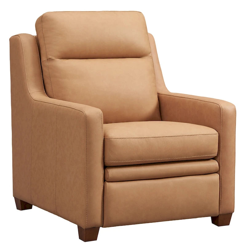 Canapé inclinable en cuir véritable 33 places, motorisation triple, zéro dégagement, avec ports USB et USB-C