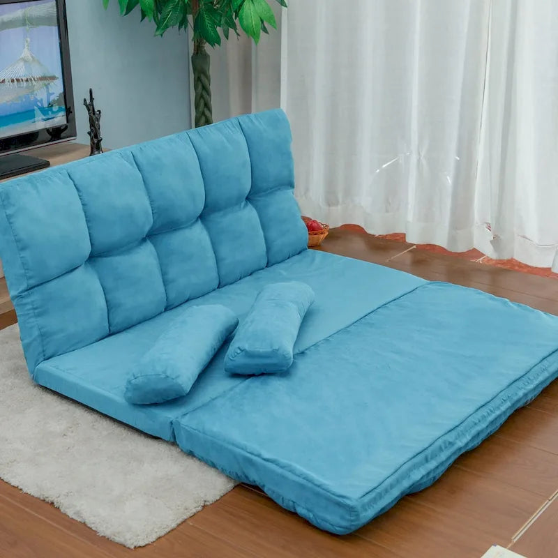 Canapé Chaise Longue avec Deux Coussins