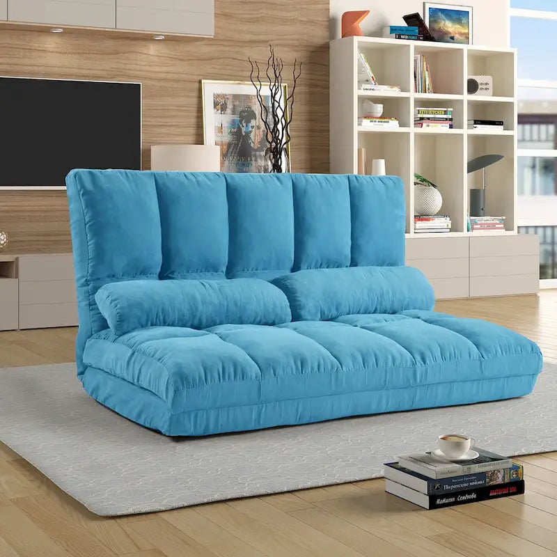 Canapé Chaise Longue avec Deux Coussins