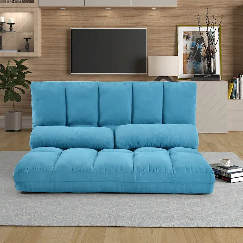 Canapé Chaise Longue avec Deux Coussins