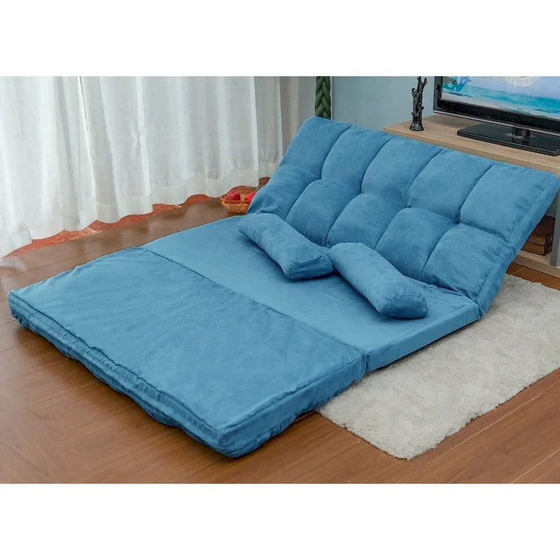 Canapé Chaise Longue avec Deux Coussins