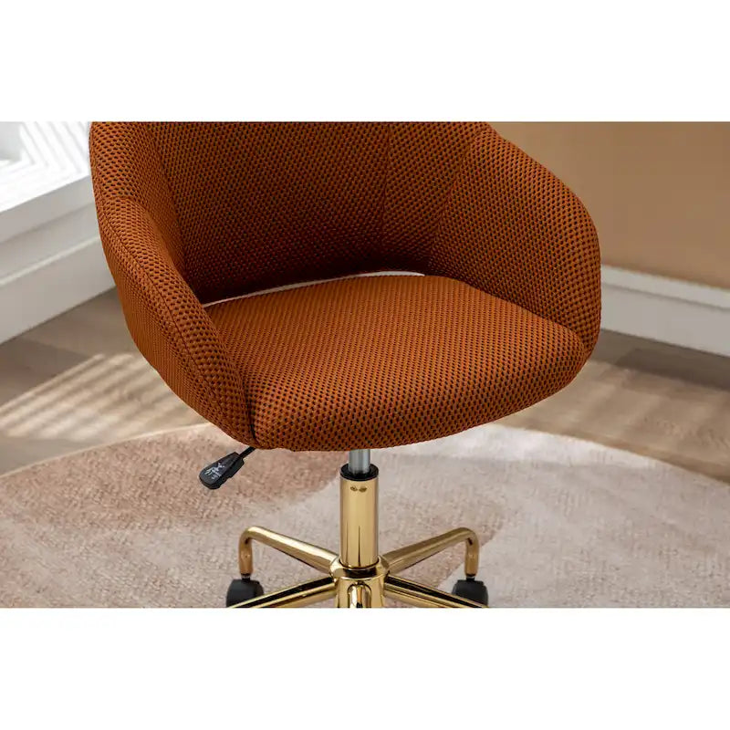 Chaise pivotante de bureau en tissu maillé