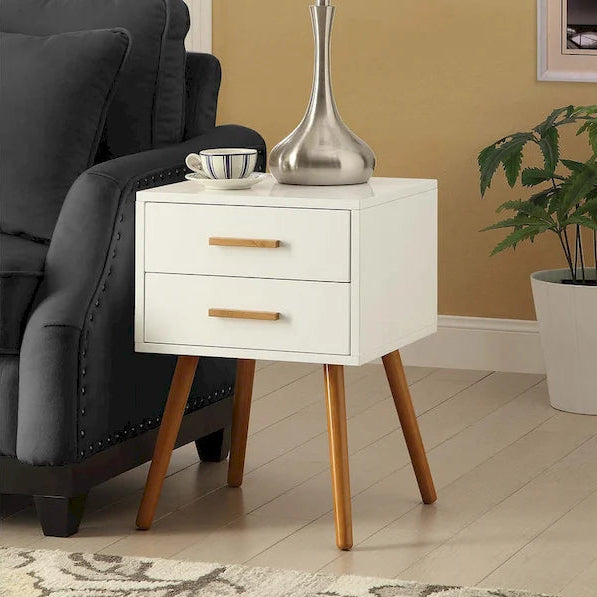 Convenience Concepts Oslo 2 Drawer End Table