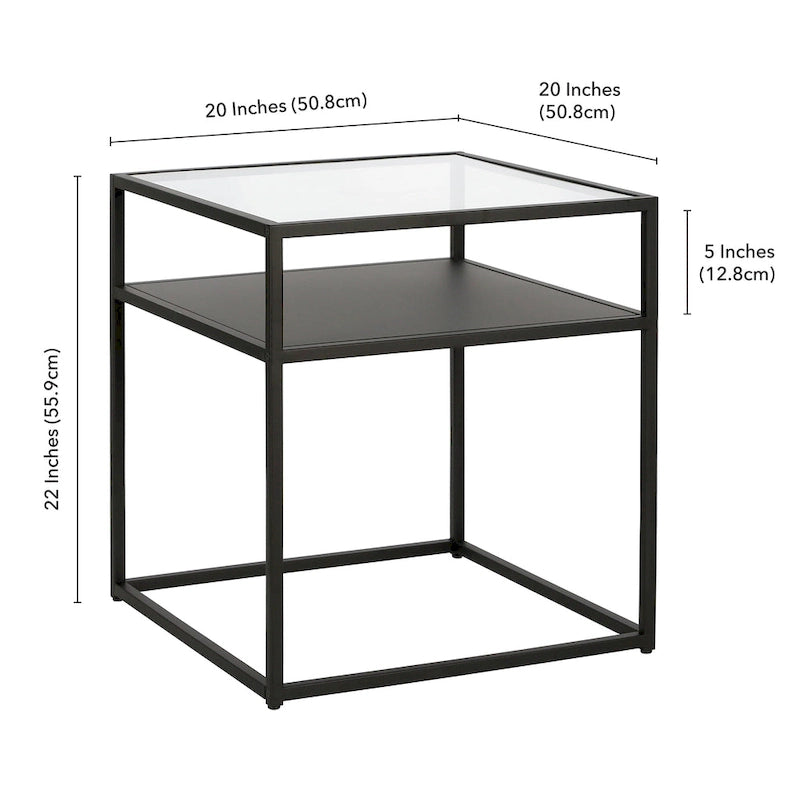 Table d'appoint – Fini bronze noirci