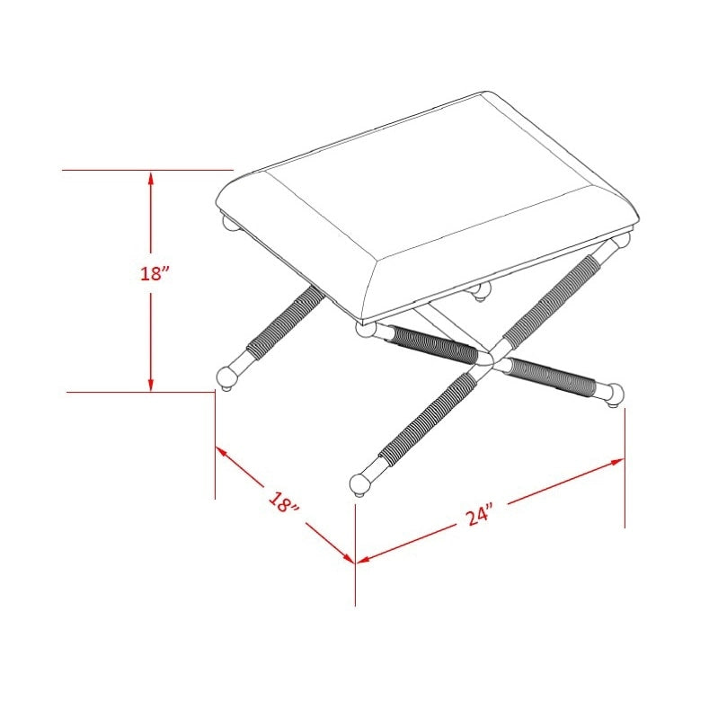 Tabouret d'appoint Bohème Campagne