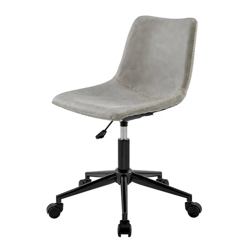 Chaise de bureau pivotante en PU