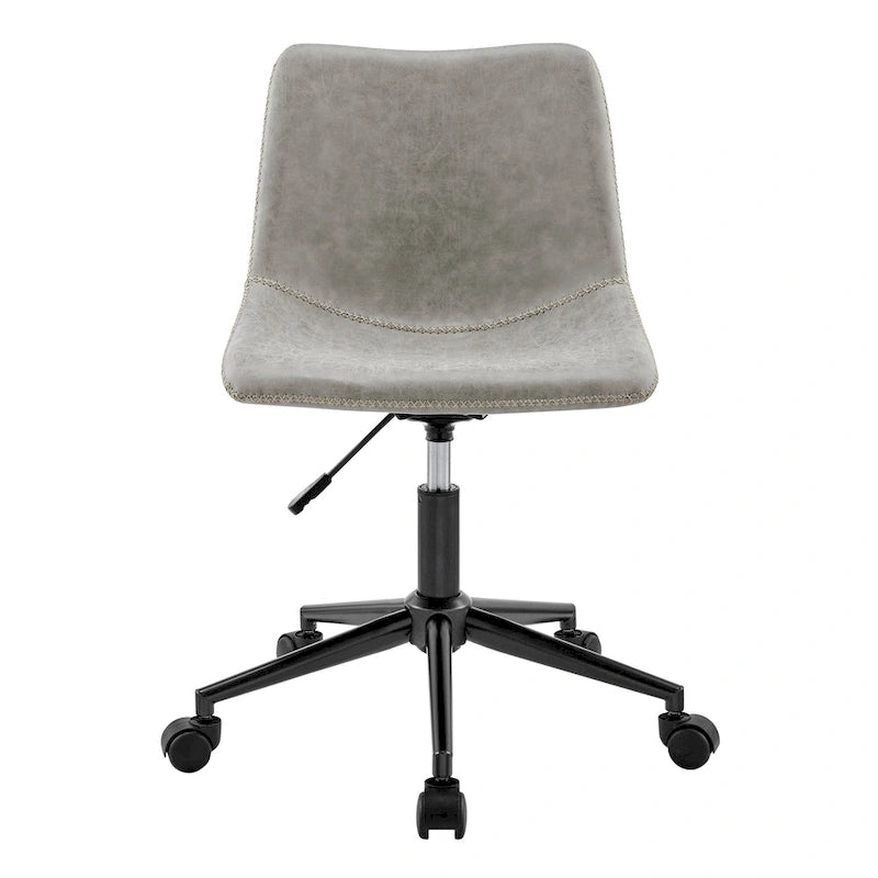 Chaise de bureau pivotante en PU
