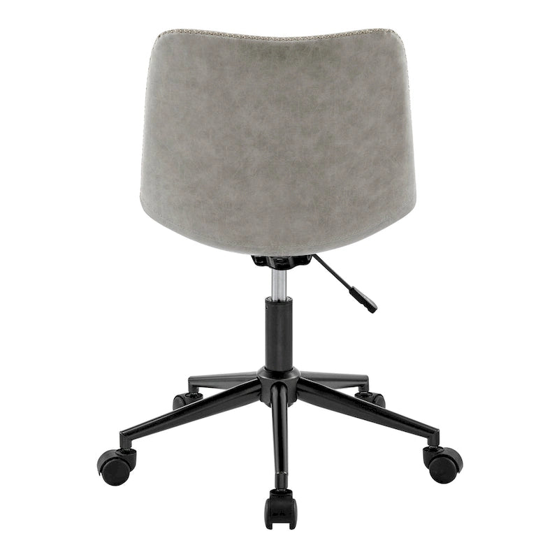 Chaise de bureau pivotante en PU