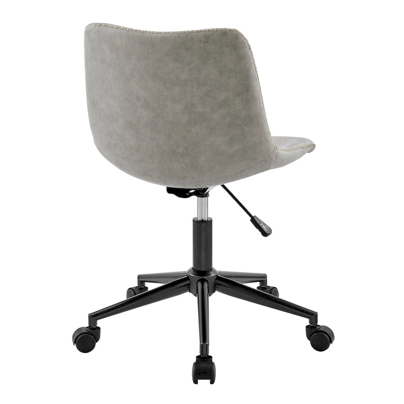 Chaise de bureau pivotante en PU