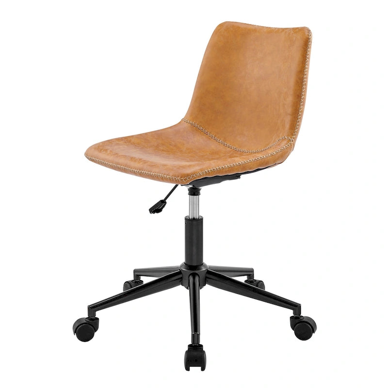 Chaise de bureau pivotante en PU