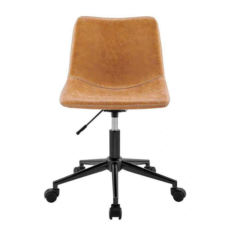 Chaise de bureau pivotante en PU