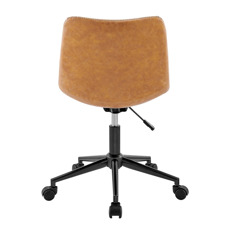 Chaise de bureau pivotante en PU