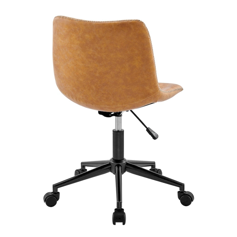 Chaise de bureau pivotante en PU
