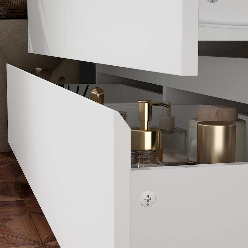 Bureau: Extensible et convertible avec tiroirs spacieux