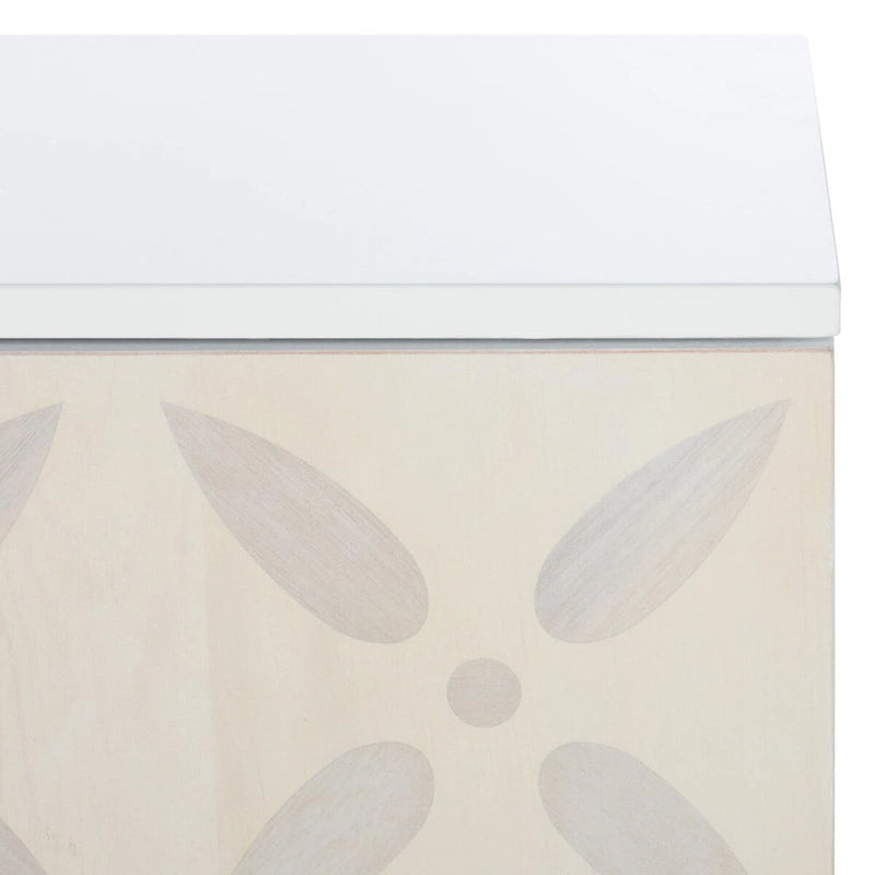 Meuble TV 3 étagères à motifs – 54 l x 15 P x 22 H po