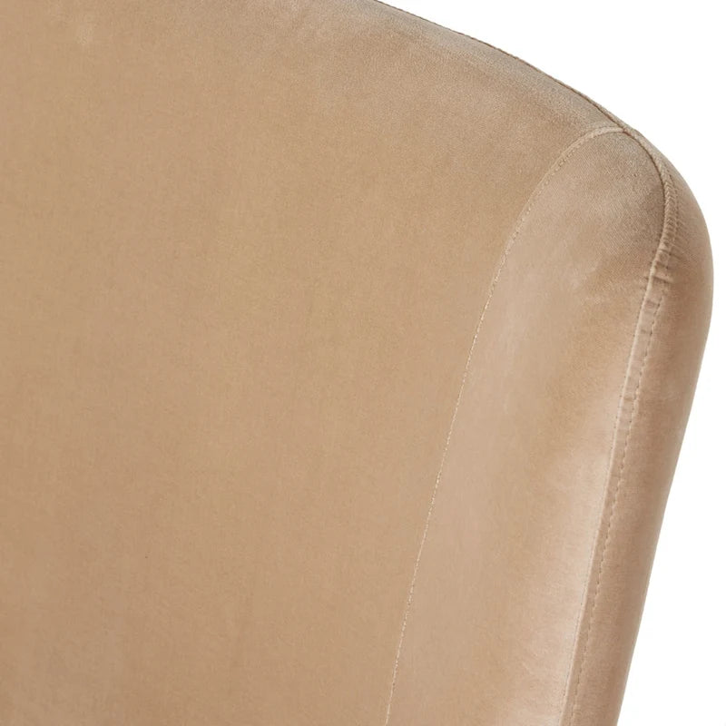 Banc de salle à manger tapissé de velours