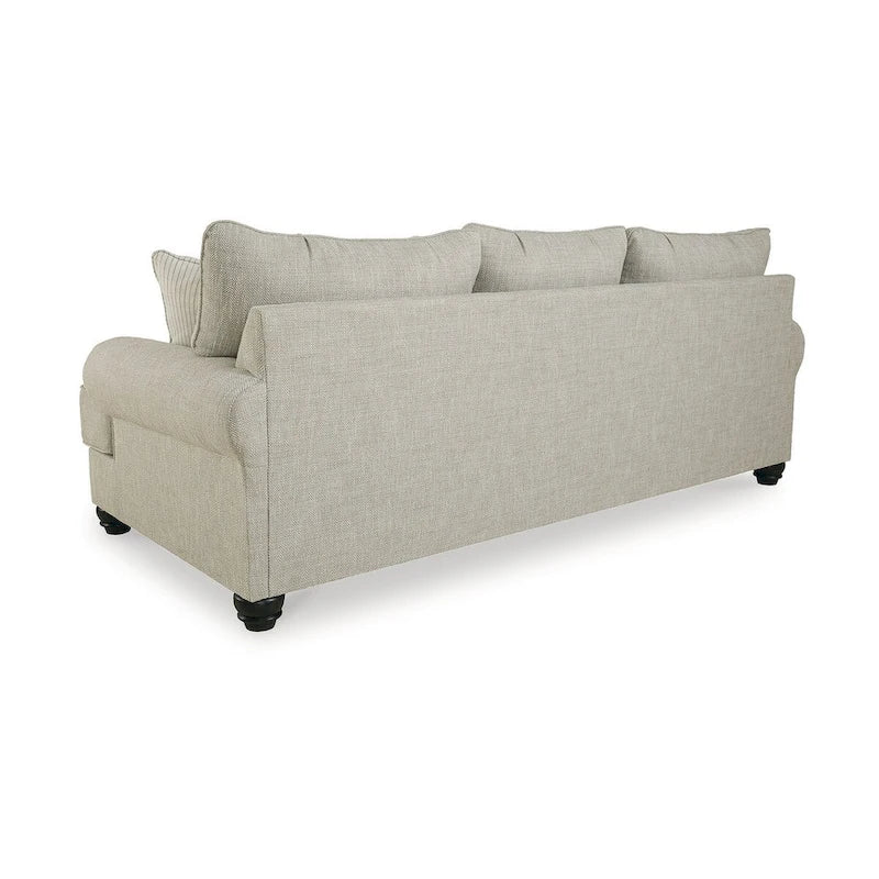 Canapé rembourré beige – 98L x 44P x 40H