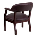 Chaise de conférence avec bande cloutée décorative