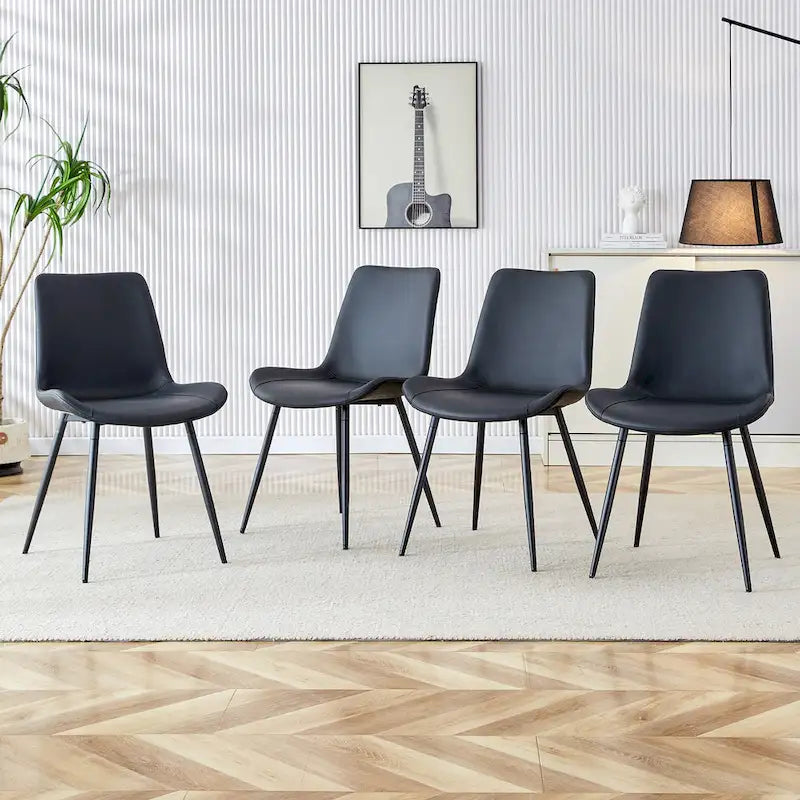 Chaise de salle à manger avec coussin de dossier