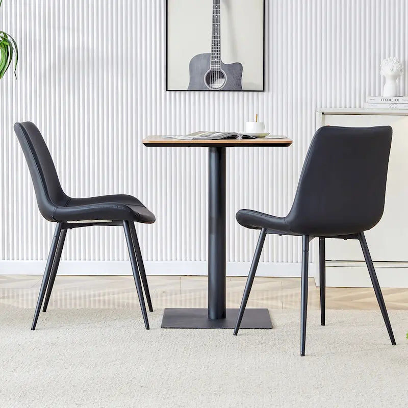 Chaise de salle à manger avec coussin de dossier