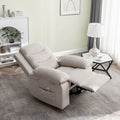 Fauteuil inclinable électrique avec fonction de massage réglable